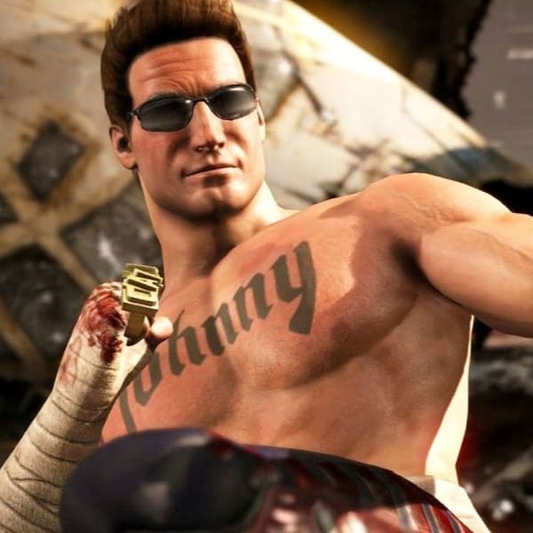 Johnny Cage interpretado por Ryan Reynolds 