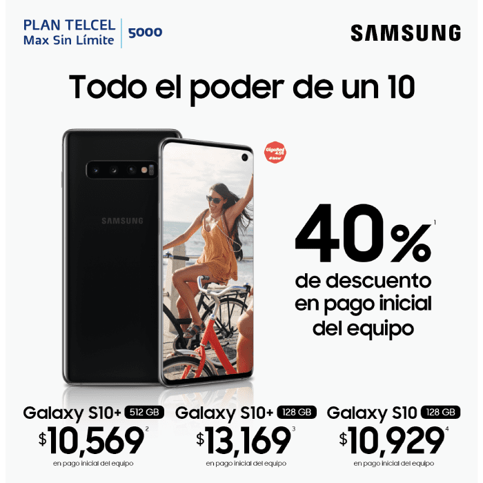 promocion Samsung Galaxy 10