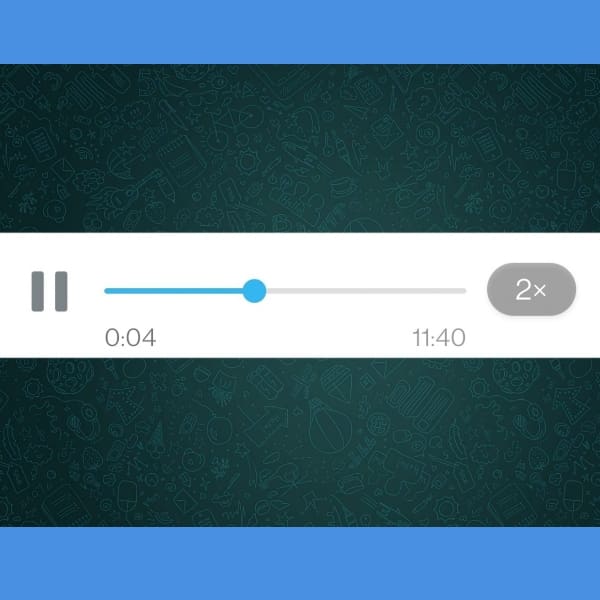 reproducir audios a diferentes velocidades en WhatsApp