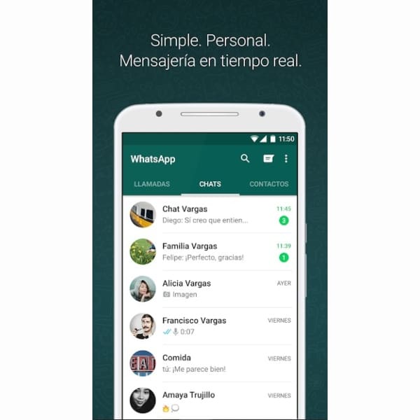 WhatsApp app descargar Google Play 