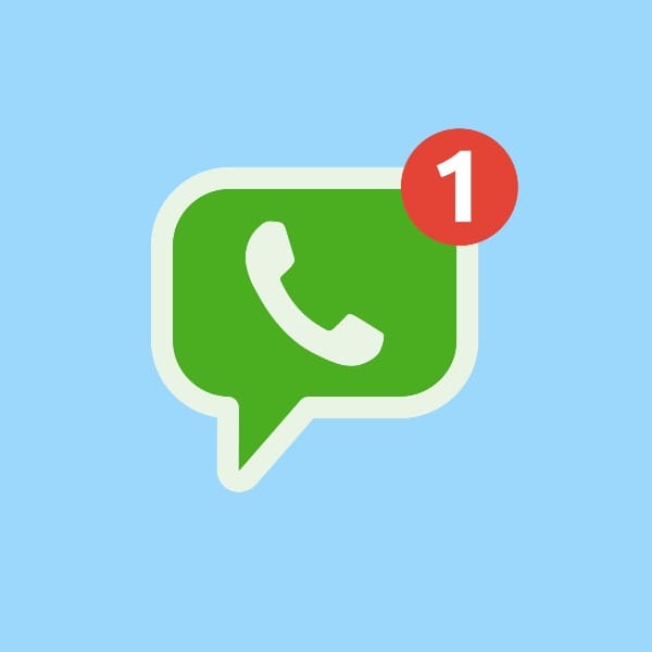 WhatsApp logo notificaciones 