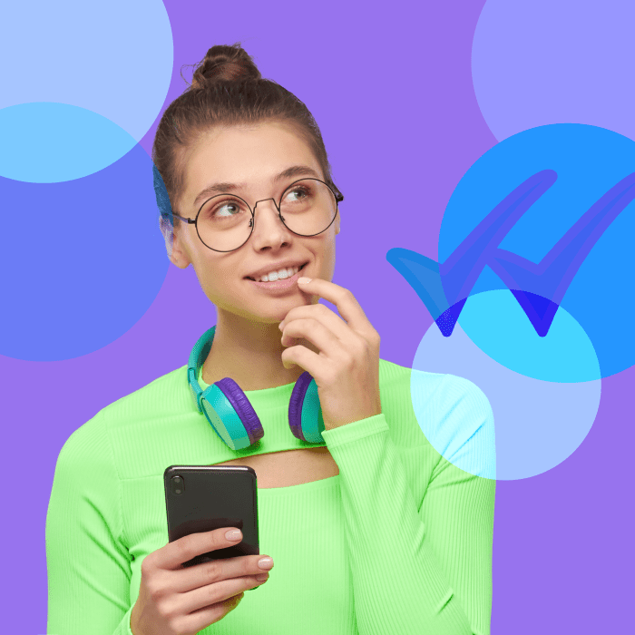 WhatsApp en visto mujer teléfono