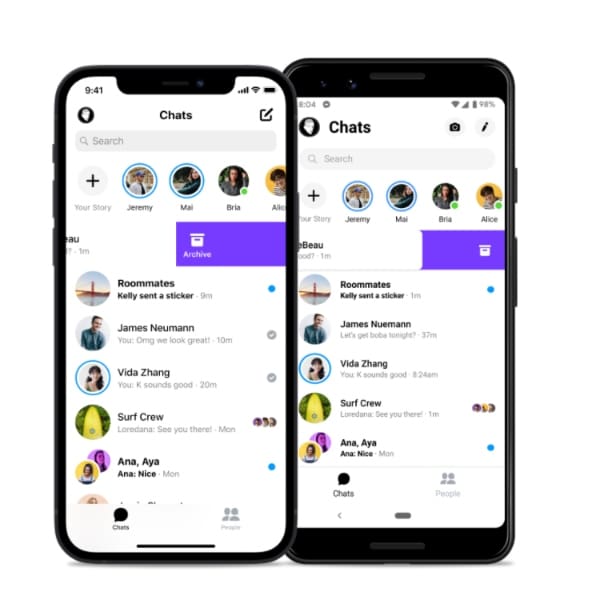 chats archivados facebook messenger