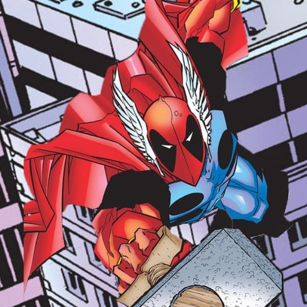 Deadpool martillo Loki 