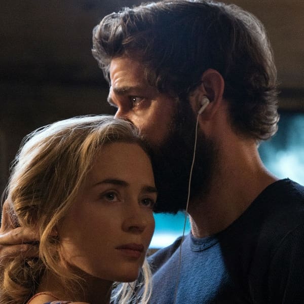 Un lugar en silencio, Emily Blunt y John Krasinski 