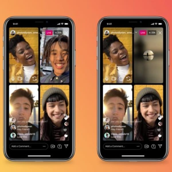 Instagram Live Rooms nueva función para hacer salas de voz y transmisiones 