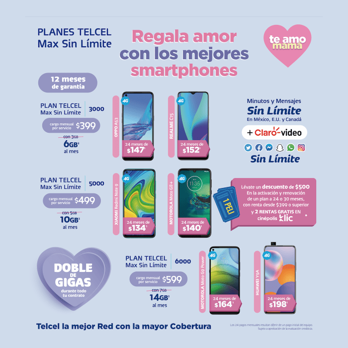 plan telcel mayo