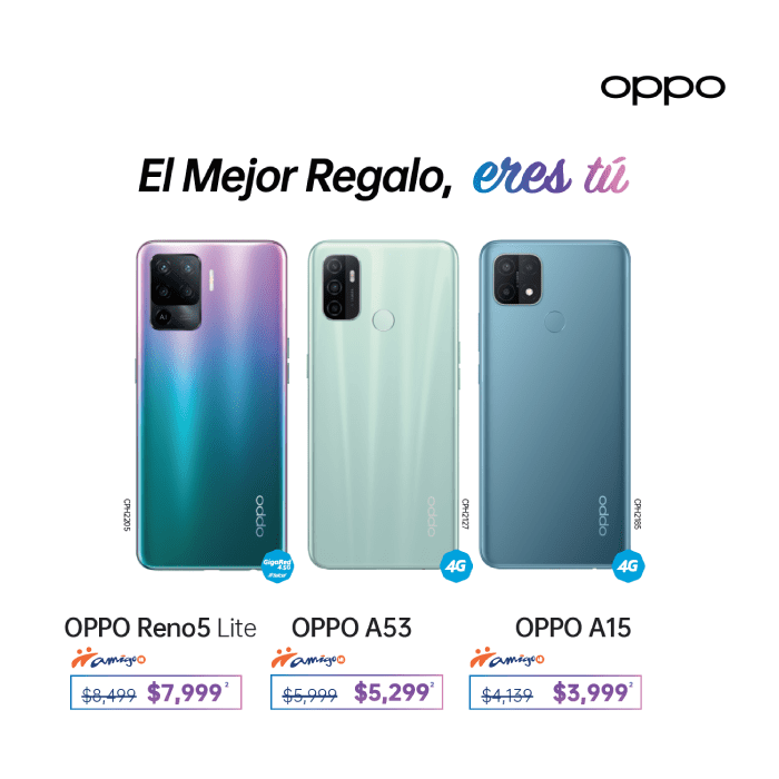 Esta es tu oportunidad de conseguir el regalo ideal para mamá, aprovechando esta promoción que Telcel tiene para ti en equipos OPPO en Amigo Kit