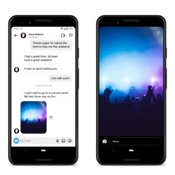 nuevas respuestas en video para instagram