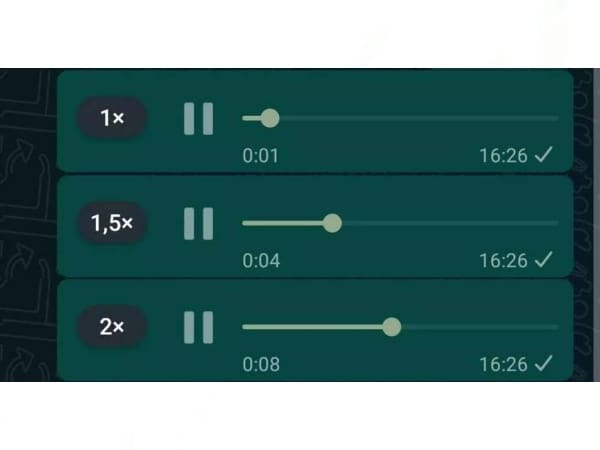 Tipos de velocidades en audios de WhatsApp, nueva función- Blog HolaTelcel