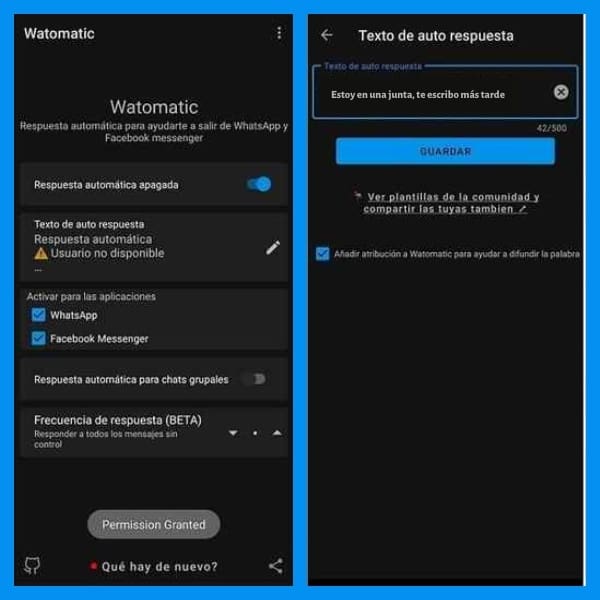respuestas automáticas en whatsapp y facebook messenger