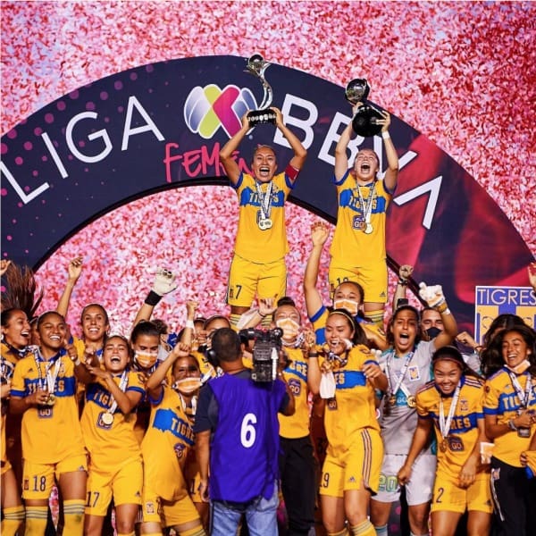 Tigres femenil, bicampeonas de la Luga MX femenil del futbol mexicano- Blog HolaTelcel 