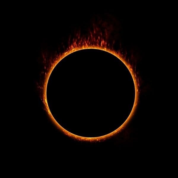 Anillo de fuego, ejemplo de cómo se verá el eclipse solar de junio, el primero del 2021- Blog Hola Telcel