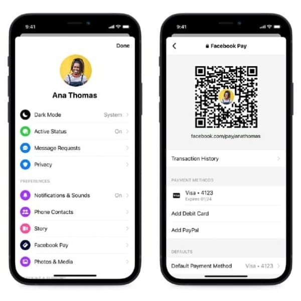 Links de pago y código QR para transacciones en Facebook Messenger- Blog Hola Telcel 