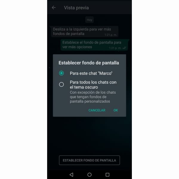 Así puedes cambiar el diseño de WhatsApp con la herramienta fondo de pantalla.- Blog Hola Telcel 