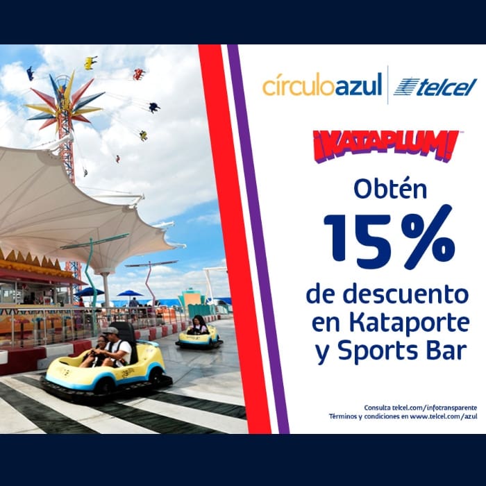 CírculoAzul Telcel y Kataplum te dan 15% de descuento en tu Kataporte - blog hola telcel