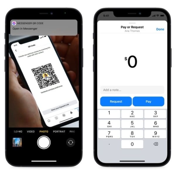 Pagos de Facebook Pay a través de Facebook Messenger con código QR. - Blog Hola Telcel 