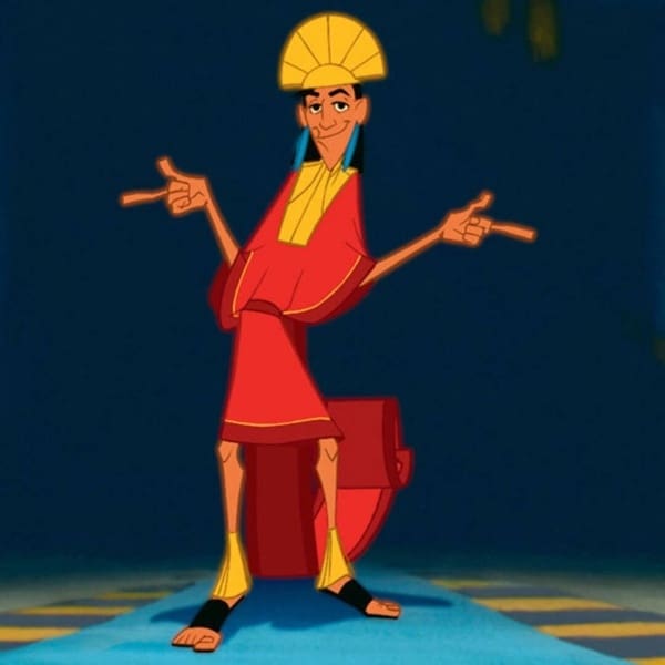 Kuzco en su baile de entrada, escena para Las locuras del emperador, live action de Disney- Blog HolaTelcel 