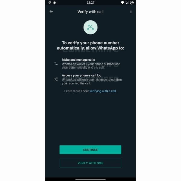 Acceso al historial de llamadas para que WhatsApp pueda verificar la cuenta- Blog HolaTelcel 