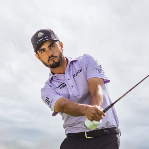 Abraham Ancer, golfista mexicano que forma parte de los Juegos en Tokio 2020.- Blog Hola Telcel 