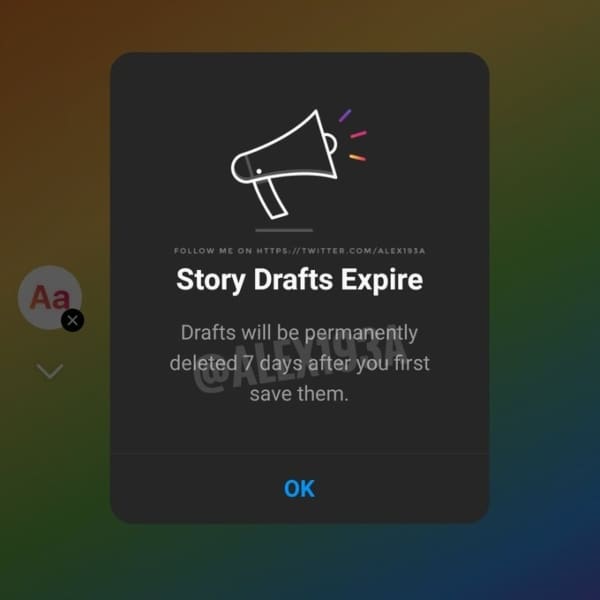 Los borradores de Instagram Stories solo se conservarán durante siete días, después se eliminarán.- Blog Hola Telcel 
