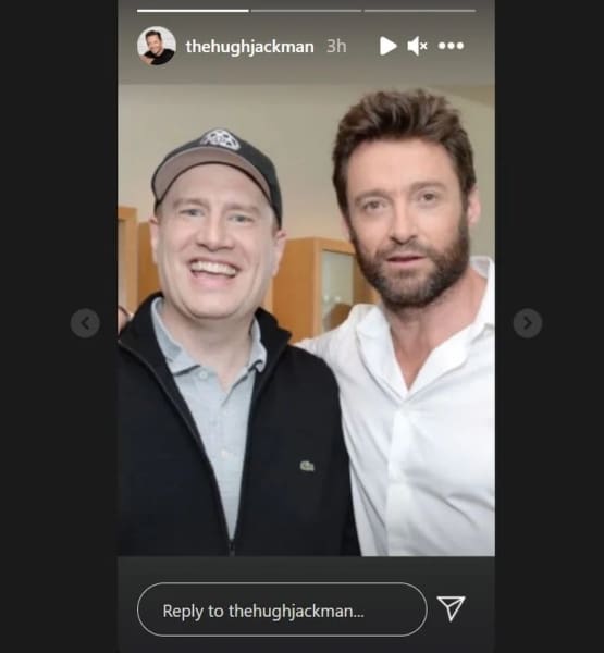 Instagram Stories de Hugh Jackman con Kevin Feige, Comic Con 2013.- Blog Hola Telcel 