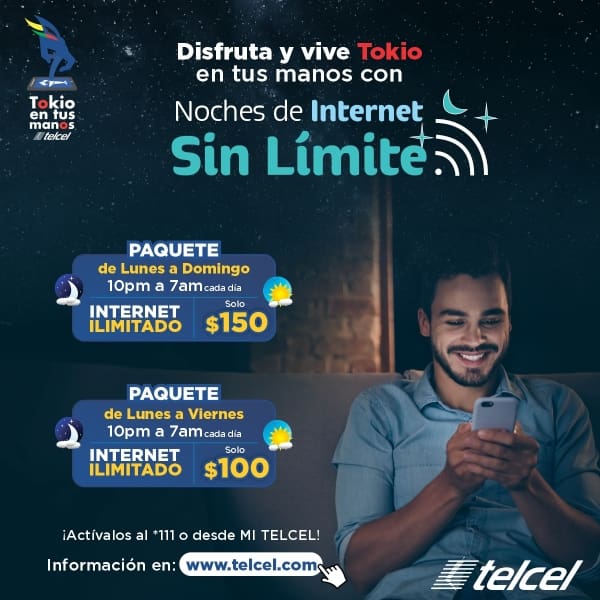 Noches de Internet sin Límite de Telcel.- Blog Hola Telcel 