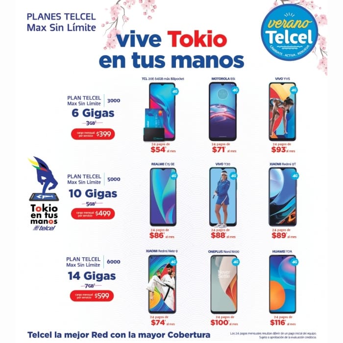 El deporte y la tecnología se unen para Tokio 2021 y no hay mejor manera de disfrutarlo que renovando tu Plan Telcel. Vigencia al 28 de julio de 2021.- Blog Hola Telcel