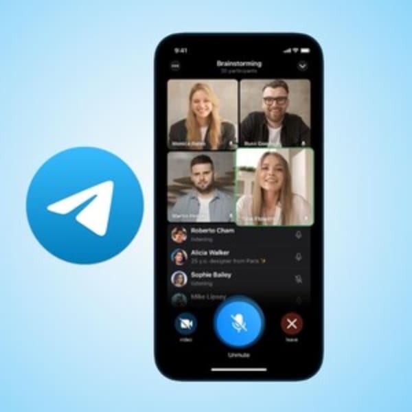 Pronto se podrá compartir pantalla en las videollamadas de Telegram.- Blog Hola Telcel 