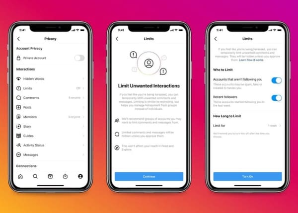 Instagram integró Limits, con el fin de evitar el cyber acoso y el bullying.- Blog Hola Telcel