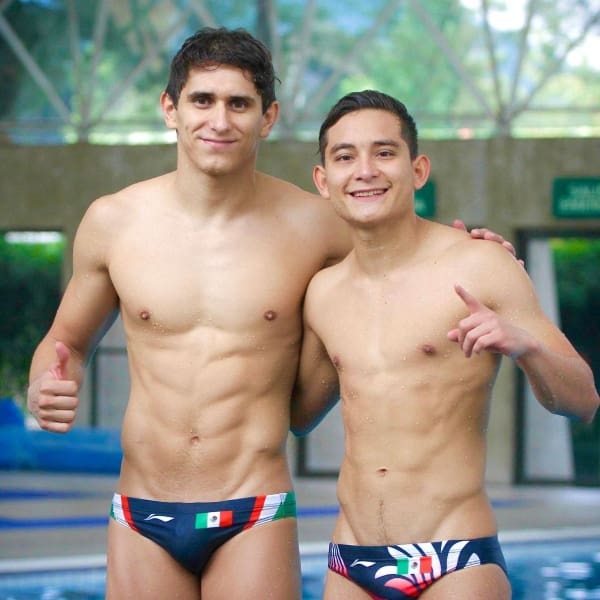 Kevin Berlín y Diego Balleza quedan en cuarto lugar en clavados durante su estancia en Tokio representando a México.- Blog Hola Telcel