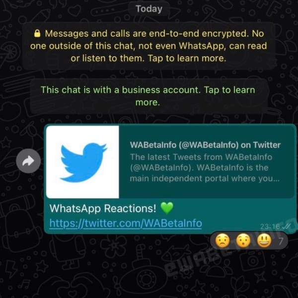 Así lucirán las nuevas reacciones de WhatsApp con emojis.- Blog Hola Telcel 