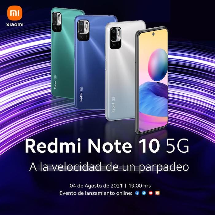 ¡Sé parte del increíble lanzamiento del nuevo Xiaomi Redmi Note 10 5G!- Blog Hola Telcel