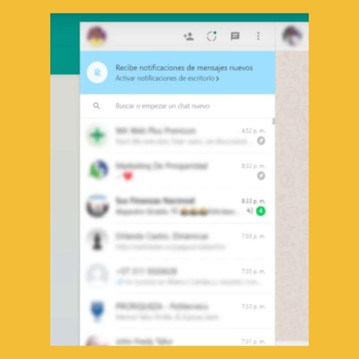 extensión para desenfocar las conversaciones de WhatsApp - Blog Hola Telcel