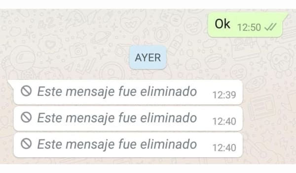 Truco de WhatsApp para saber qué dicen los mensajes eliminados.- Blog Hola Telcel 