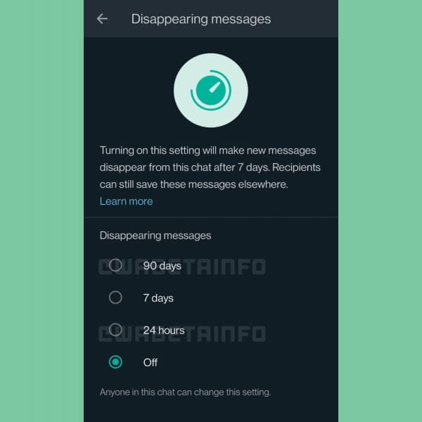 Los mensajes que desaparecen de WhatsApp integrarán una opción más de noventa días.- Blog Hola Telcel 