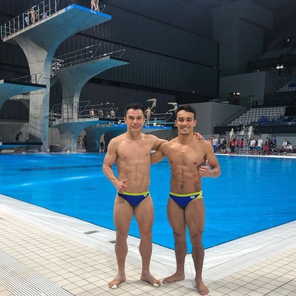 Yahel Castillo y Juan Celaya en cuarto lugar en clavados, representando a México en Tokio.- Blog Hola Telcel 