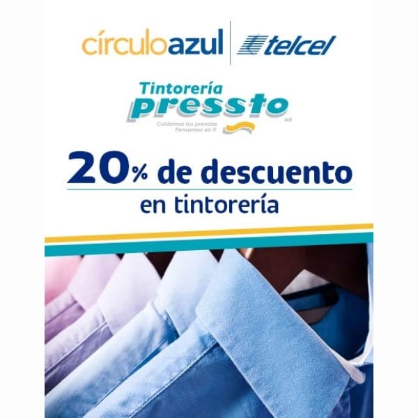 Promoción para cuidar de tu ropa con Telcel y Pressto - Blog Hola Telcel