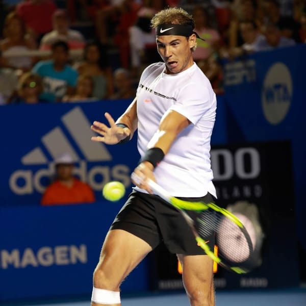 Rafael Nadal es uno de los tenistas famosos que han estado en el Abierto Mexicano Telcel.- Blog Hola Telcel