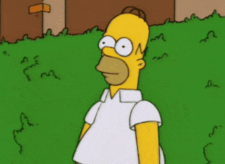 Homero escondiéndose como tus chats archivados en WhatsApp.- Blog Hola Telcel