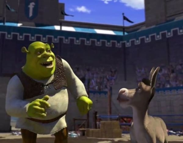 Shrek y Burro, escena en la que dice "Doy clases los jueves, no cobro mucho".- Blog Hola Telcel 