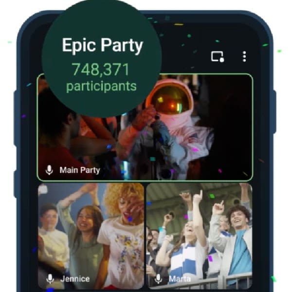 Videollamadas en Telegram sin límite de espectadores entre sus nuevas actualizaciones.- Blog Hola Telcel 