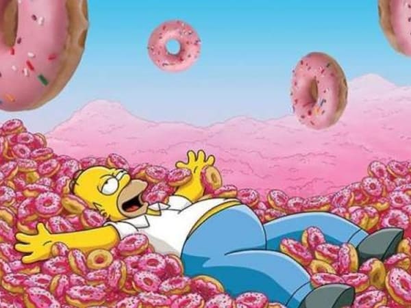 Quien decida ver todos los capítulos de Los Simpson recibirá semanalmente una caja de donas.- Blog Hola Telcel 