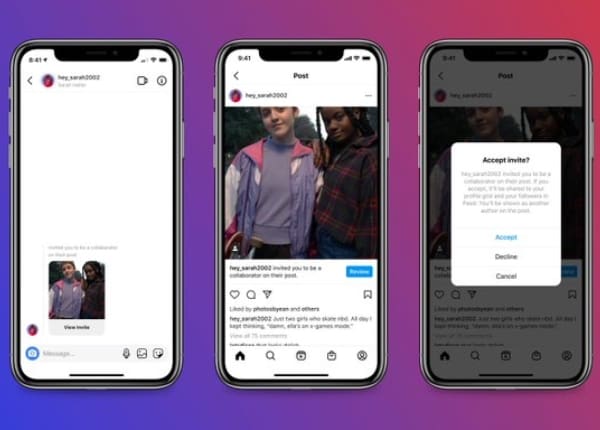 Collab, una nueva función en Instagram para compartir créditos de un post.- Blog Hola Telcel 