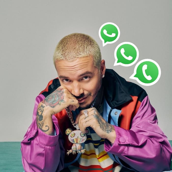 J Balvin compartió su número de WhatsApp, ¡esto pasa si le escribes!- Blog Hola Telcel