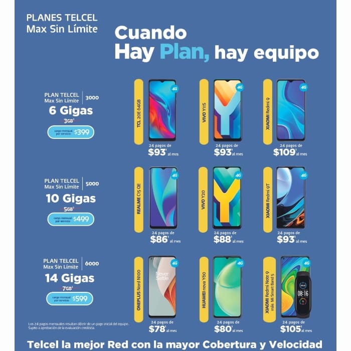 Esta es tu oportunidad de estrenar a lo grande con un Plan Telcel hecho a tu medida. ¡Solo elige tu equipo favorito! Vigencia al 13 de octubre de 2021.- Blog Hola Telcel