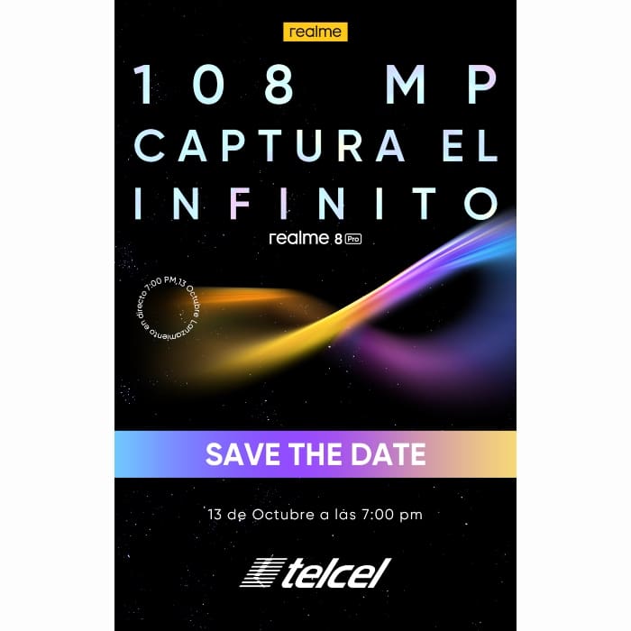 ¡No te pierdas el lanzamiento oficial del nuevo realme 8 Pro!- Blog Hola Telcel