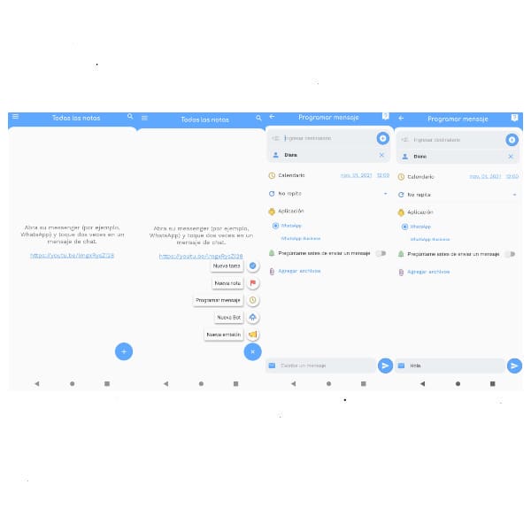 Programar mensajes WhatsApp - Blog Hola Telcel