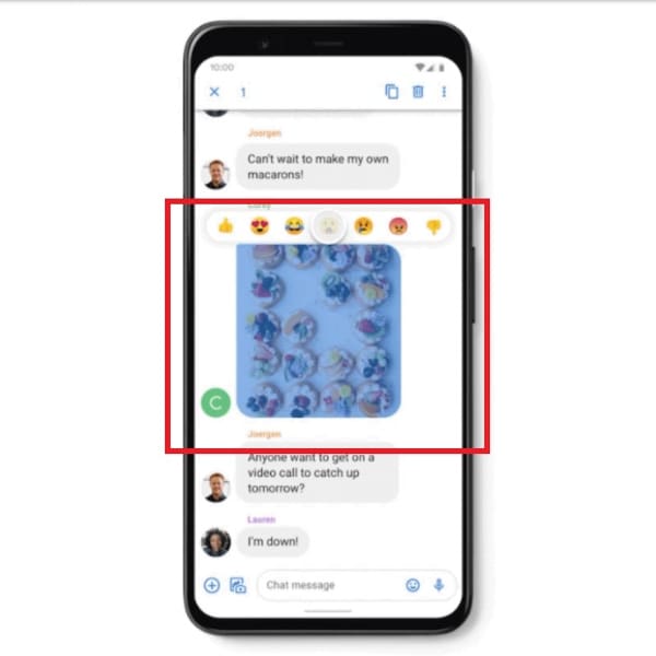 Reaccionar con emojis a mensajes de texto Android - Blog Hola Telcel