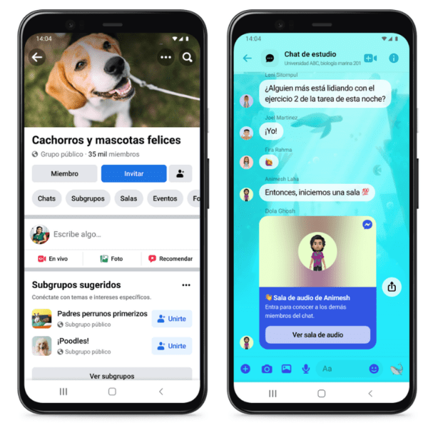 Ya podrás chatear con los miembros de un grupo de Facebook - Blog Hola Telcel